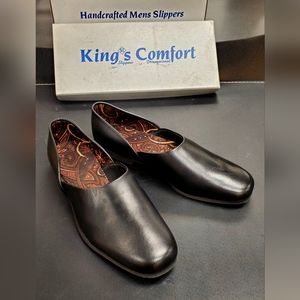 Men's Dress Slippers Kings Comfort slip on Driver/Loafer size 7 D